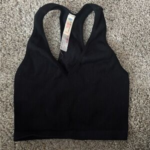 Free People Movement Bralette
Ribbed Black XS